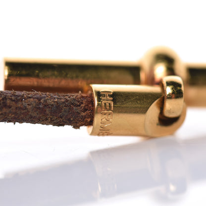Hermes Natural Bridle Glenan Bracelet Bouton 5 of 5