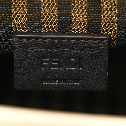 Fendi Vitello King Plexiglass Elaphe Snakeskin Print Logo Mini Fendi Sunshine Shopper Tote Nuvola Daisy Roccia 6 of 11