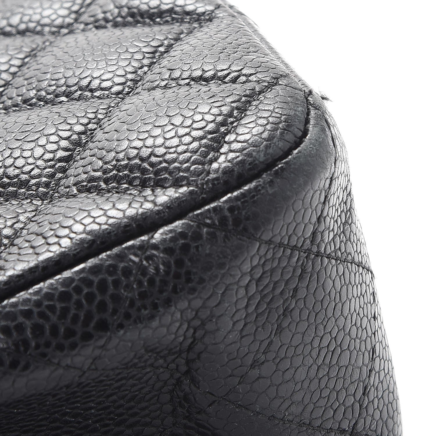 Chanel Caviar Quilted Medium Double Flap Black 8 of 26