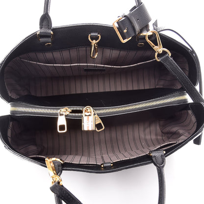 Louis Vuitton Empreinte Montaigne GM Black 6 of 9