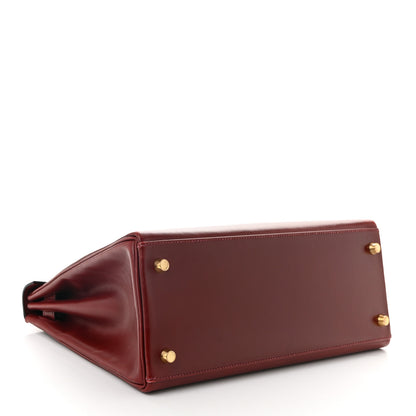 Hermes Box Kelly Retourne 28 Rouge H 4 of 11