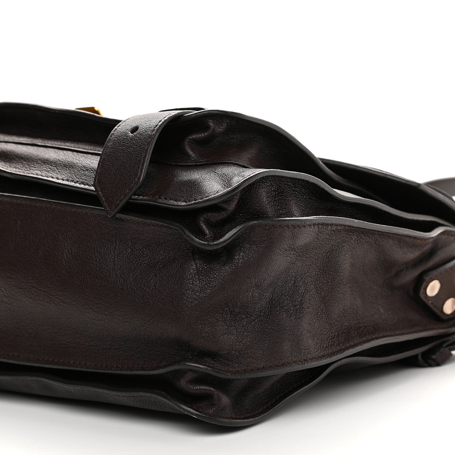Proenza Schouler Lambskin Medium PS1 Satchel Dark Chocolate 8 of 9