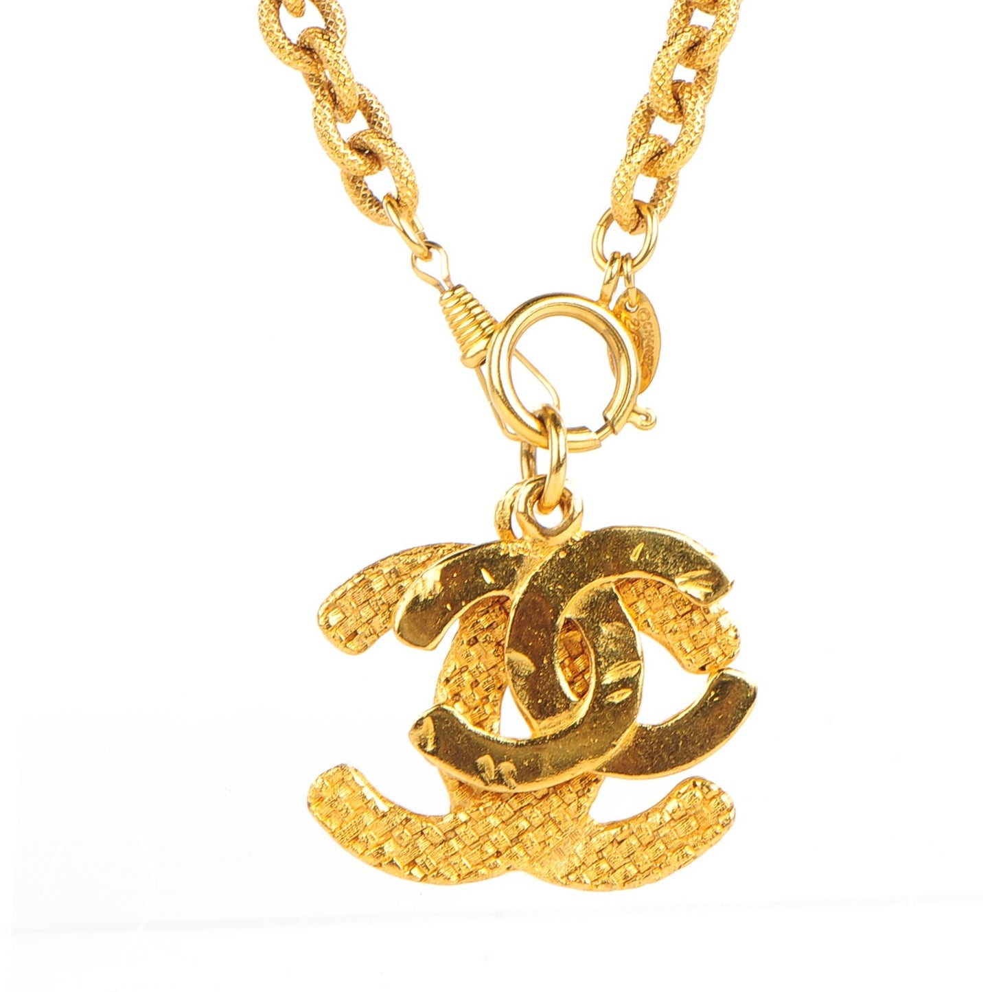 CC Long Necklace Gold