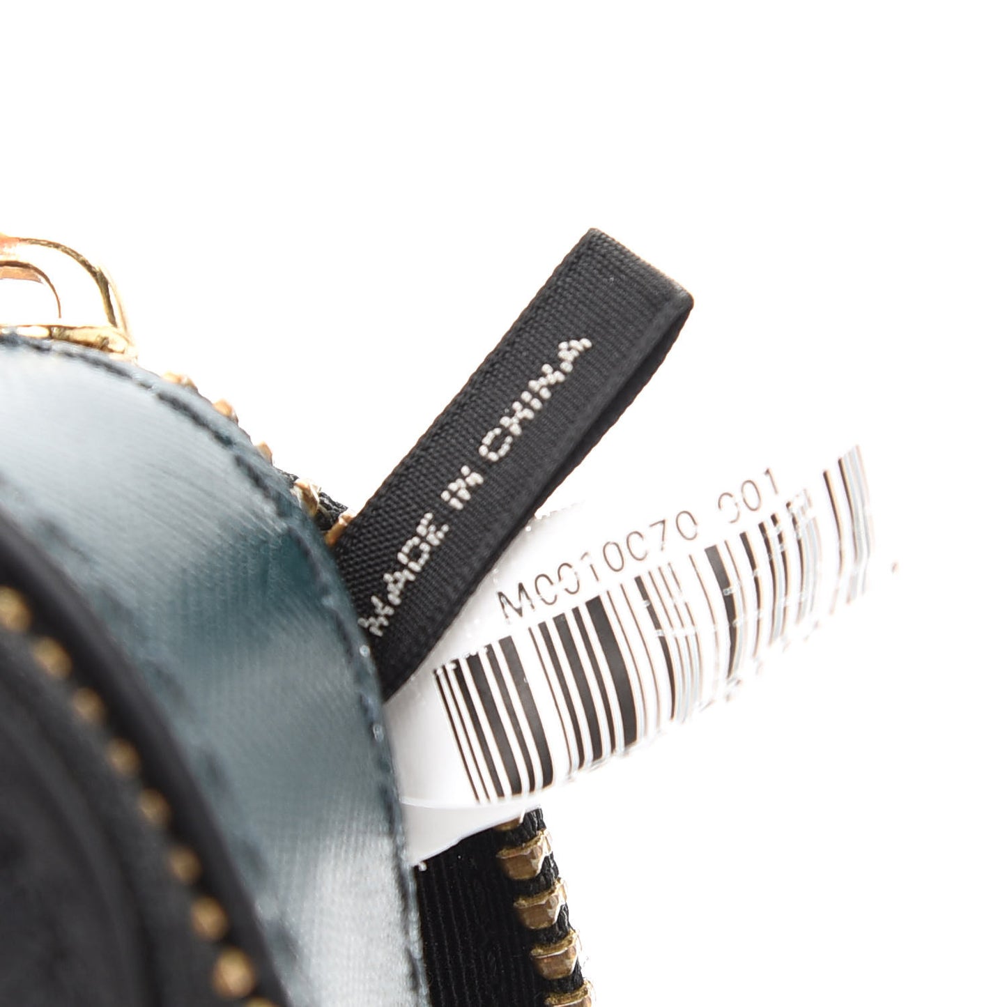 Saffiano Small Snapshot Camera Bag Black Multi