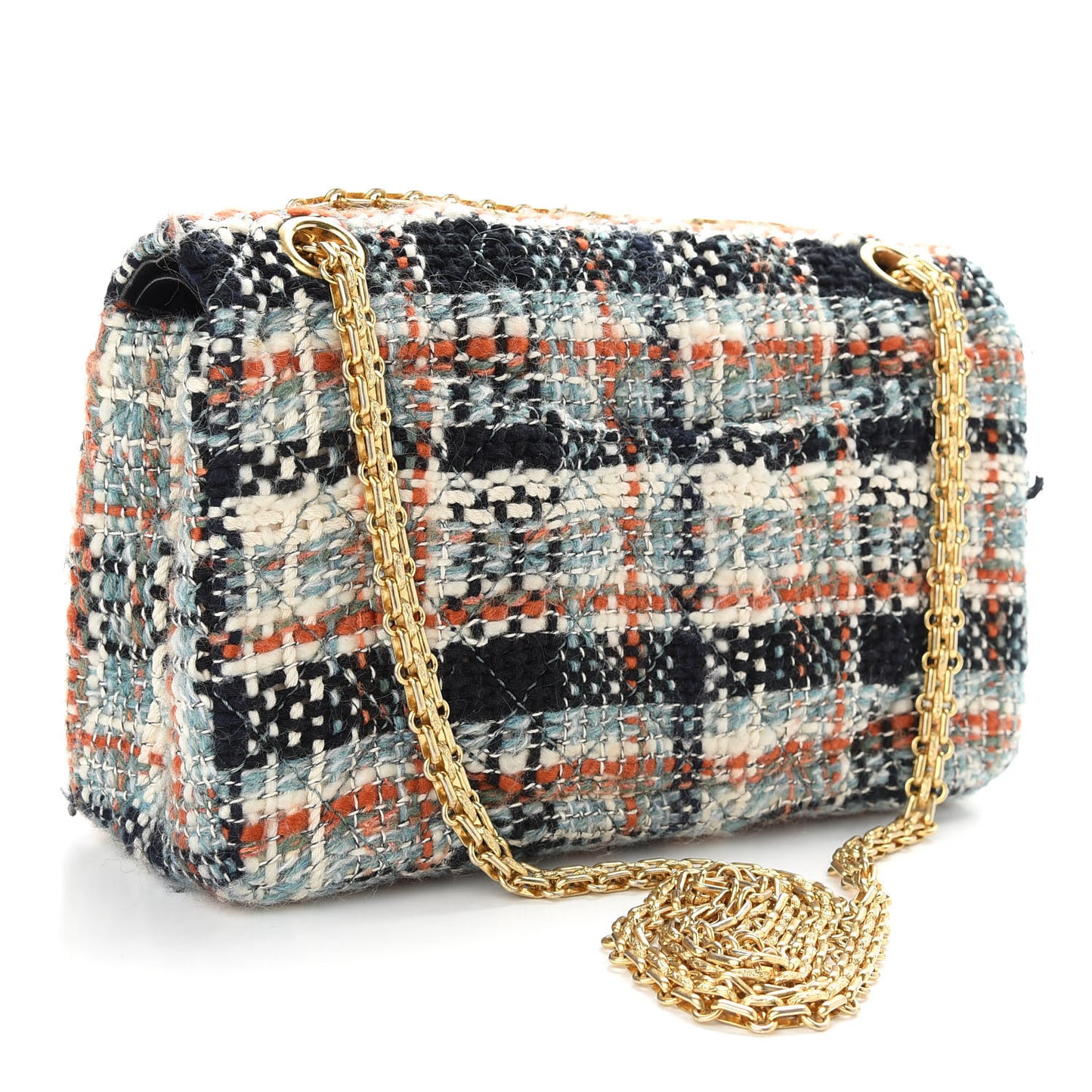 Tweed 2.55 Reissue 225 Flap Multicolor