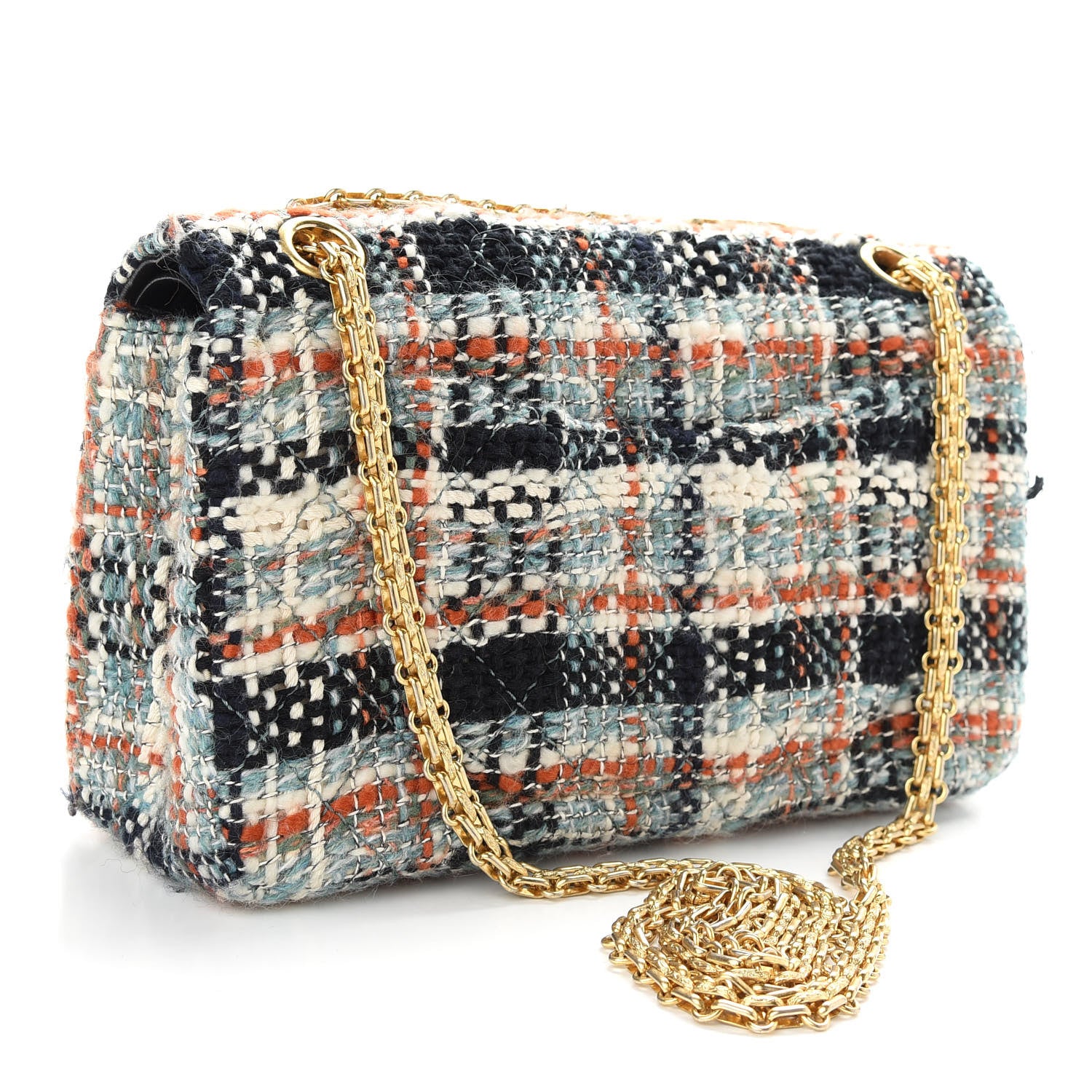 Chanel Tweed 2.55 Reissue 225 Flap Multicolor 3 of 12