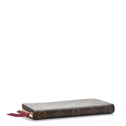 Louis Vuitton Monogram Clemence Wallet Fuchsia 4 of 8