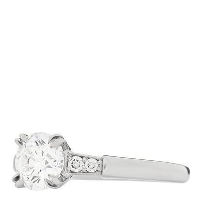 Harry Winston Platinum Diamond .91ct Round Brilliant Cut Engagement Ring 47 4 3 of 7