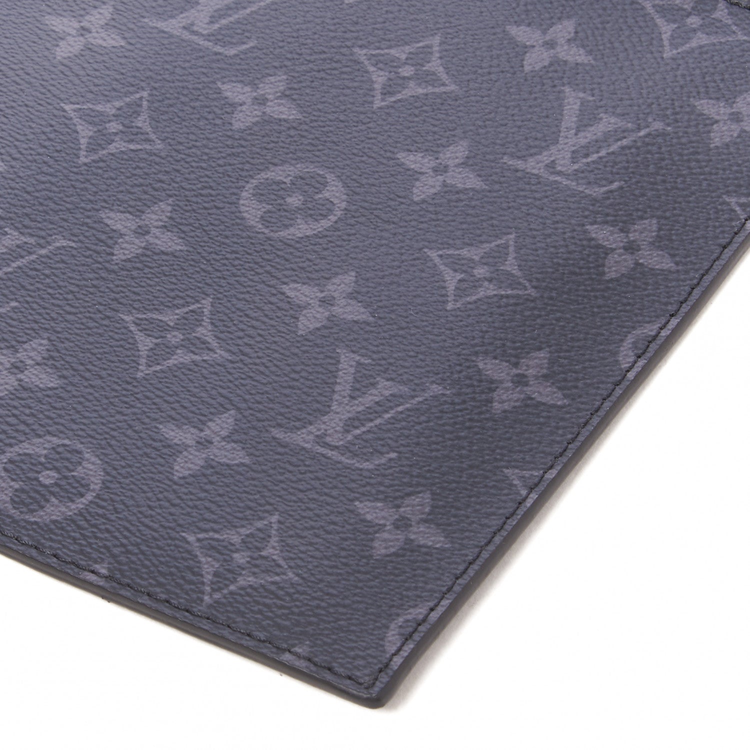 Louis Vuitton Monogram Eclipse Grand Sac Pochette 4 of 7