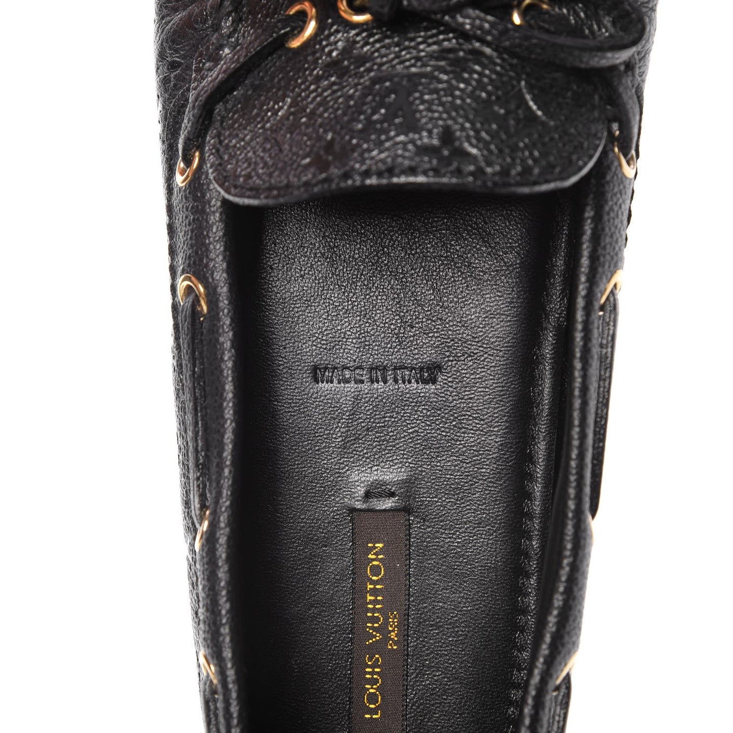 Calfskin Monogram Gloria Loafers 40 Black