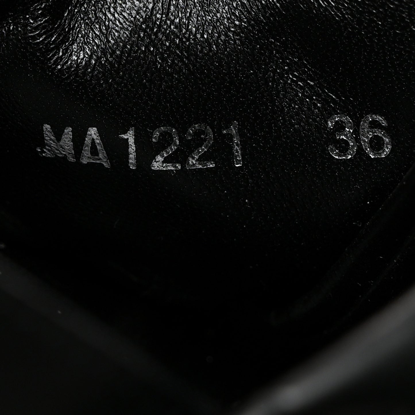 Lambskin Monogram Embossed Paseo Flat Comfort Sandals 36 Black