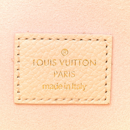 Louis Vuitton Empreinte Spring in the City Felicie Pochette Chain Wallet Pink Beige Yellow 9 of 13