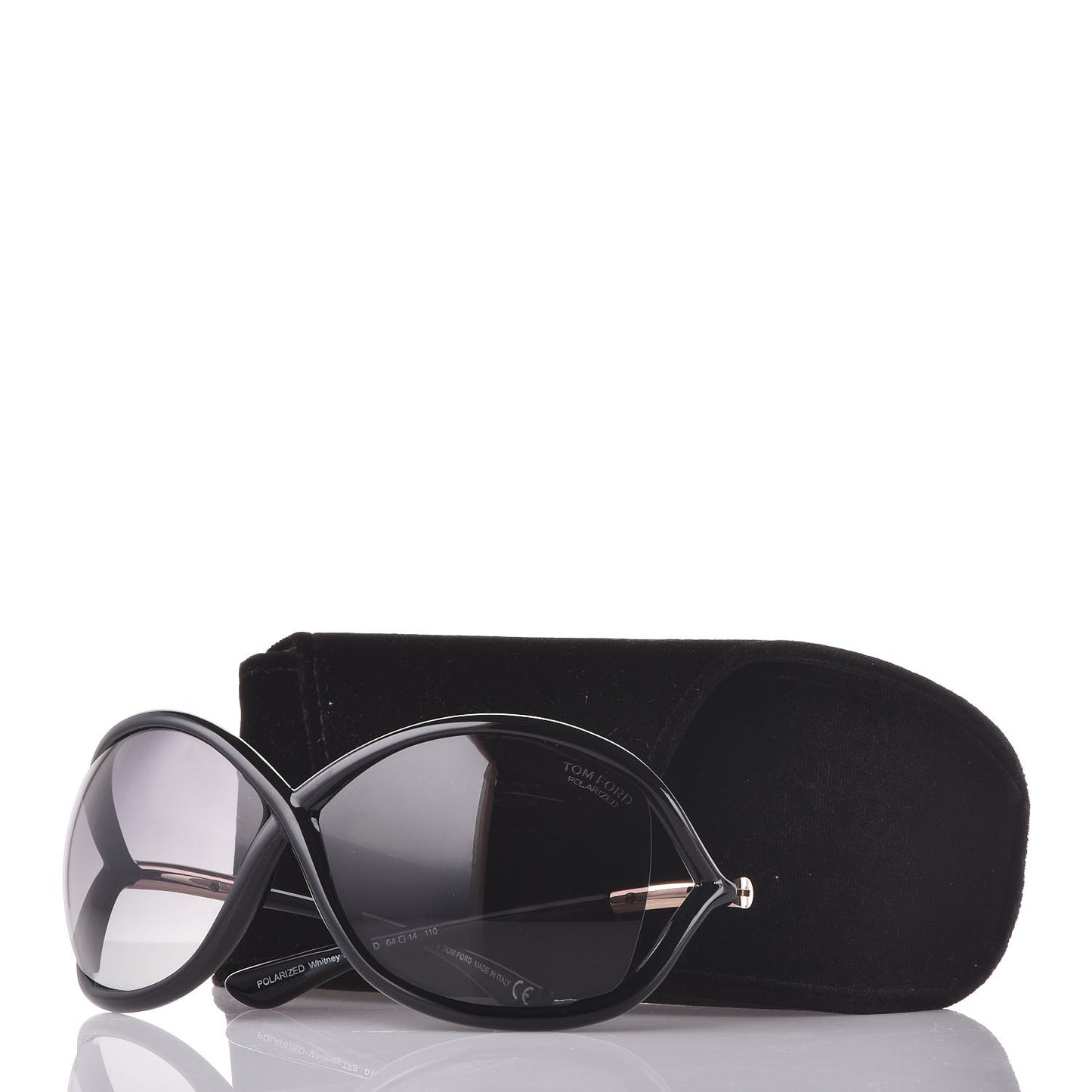 Acetate Whitney Crossover Sunglasses TF9 Black