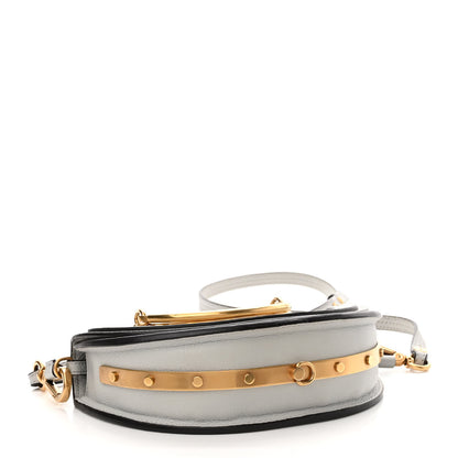 Chloe Calfskin Small Nile Bracelet Minaudiere Bag Airy Grey 3 of 10