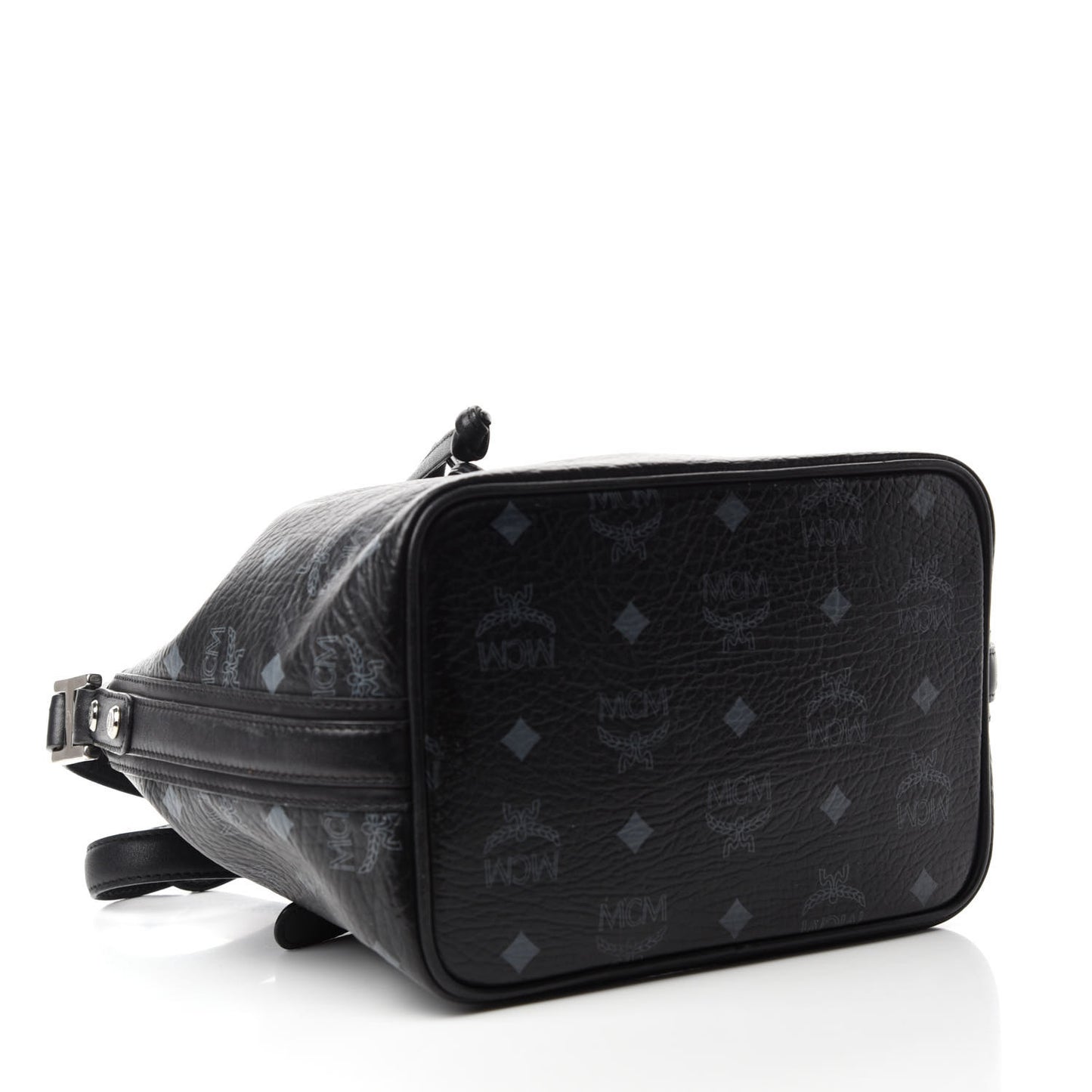 Visetos Essential Drawstring Bucket Bag Black