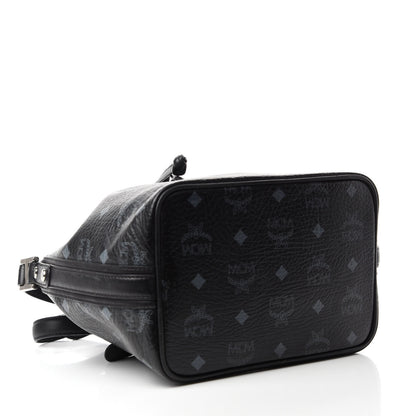 MCM Visetos Essential Drawstring Bucket Bag Black 4 of 12