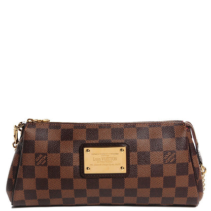 Louis Vuitton Damier Ebene Eva Clutch 1 of 7