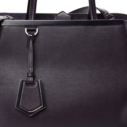 Fendi Vitello Elite Regular 2Jours Tote Ametista 10 of 10