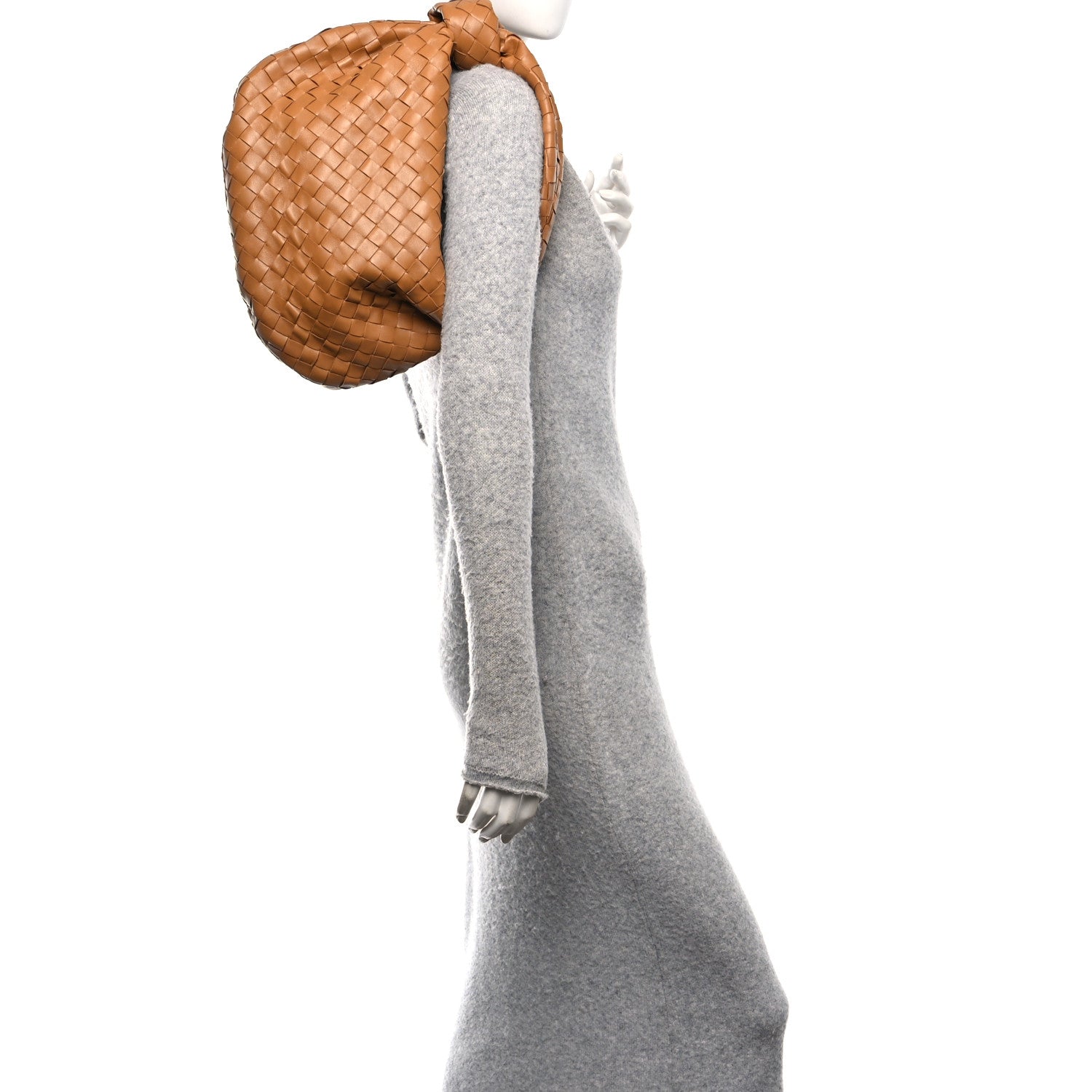 Bottega Veneta Nappa Intrecciato Teen Jodie Hobo Caramel 2 of 11