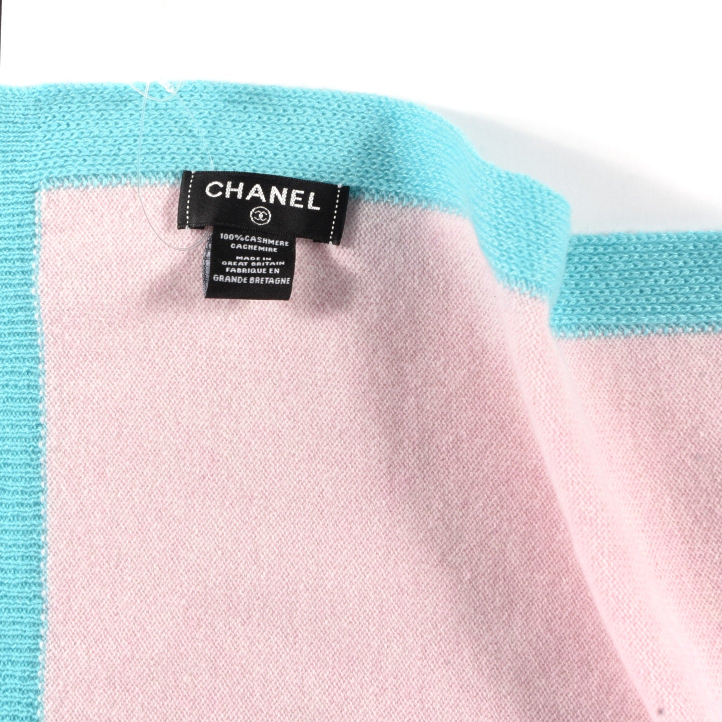 Cashmere CC Scarf Pink Blue