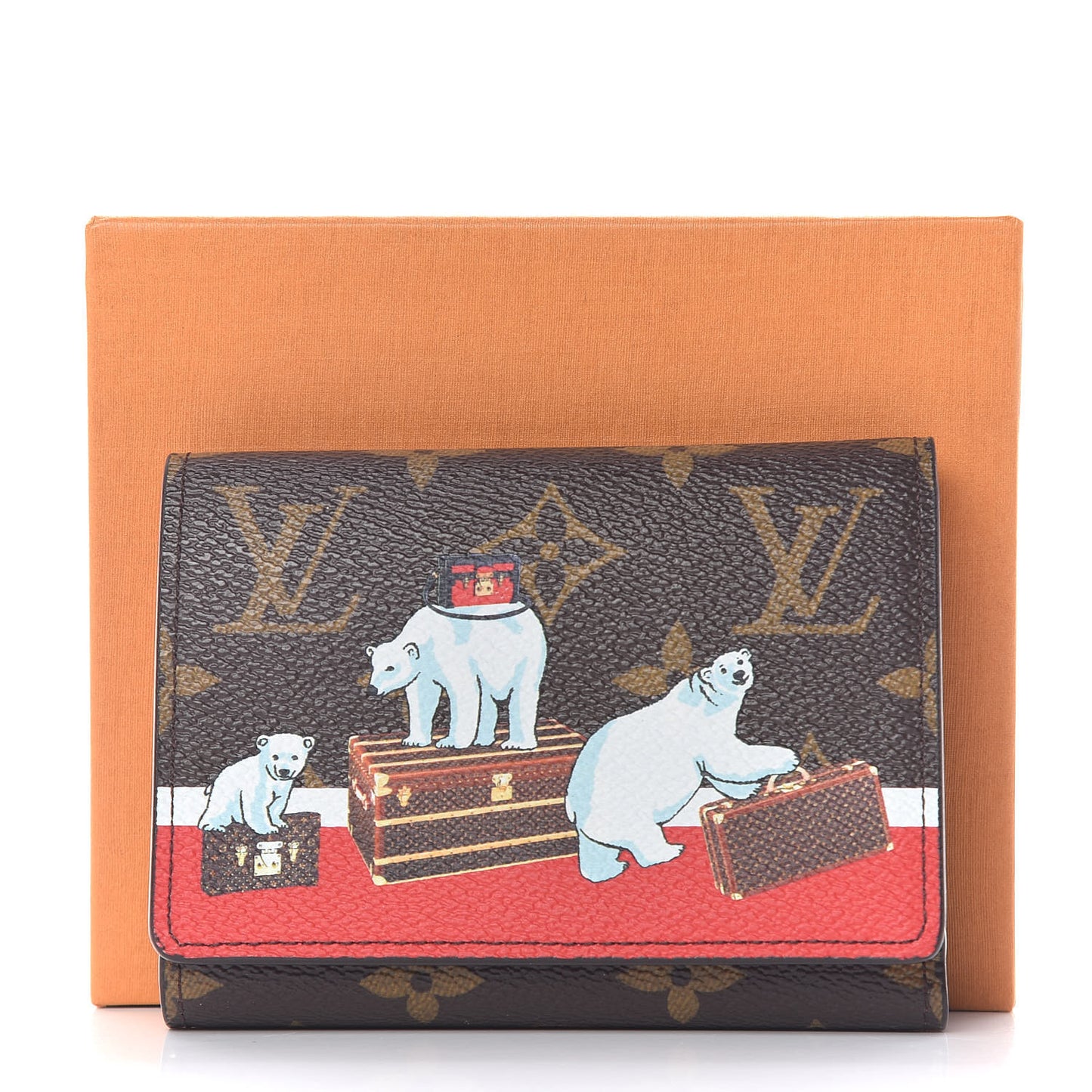 Monogram 2017 Christmas Animation Victorine Wallet
