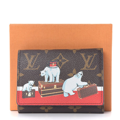 Louis Vuitton Monogram 2017 Christmas Animation Victorine Wallet 8 of 8