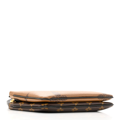 Louis Vuitton Reverse Monogram Giant Double Zip Pochette 4 of 11