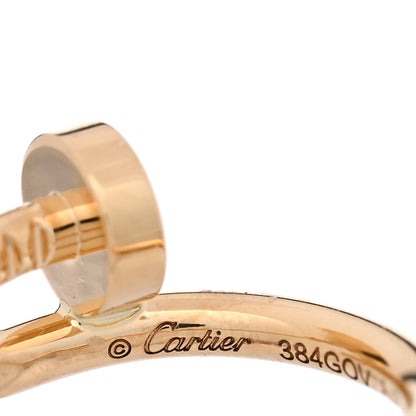 Cartier 18K Yellow Gold Juste Un Clou Single Hoop Earring 4 of 4