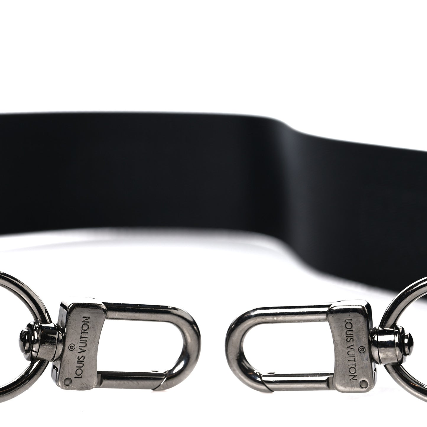 Nylon Jacquard Sporty Bandouliere Shoulder Strap Black