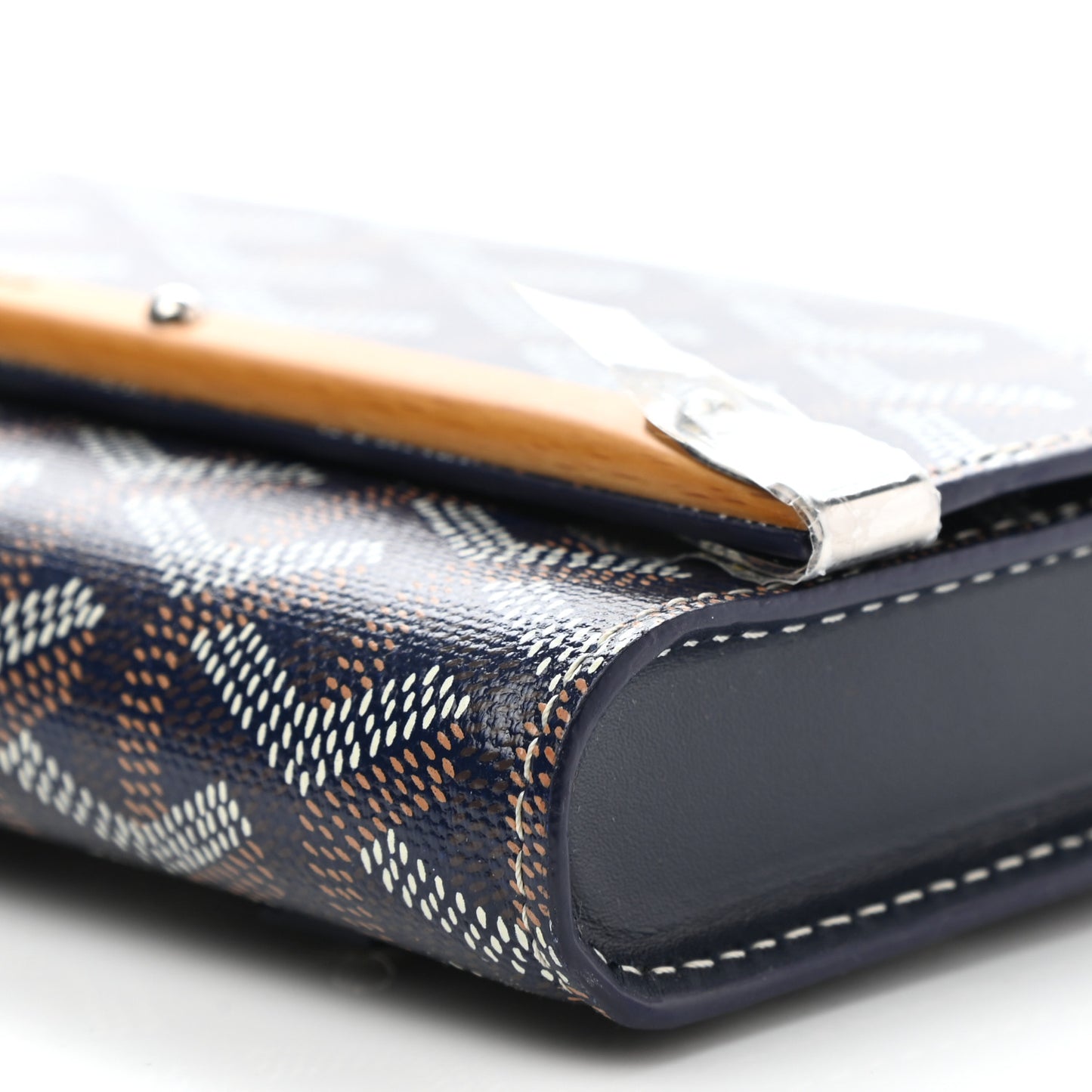 Goyardine Monte Carlo Mini Case Navy