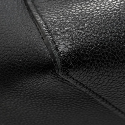 Celine Soft Grained Calfskin Medium Belt Cabas Phantom Black 15 of 15