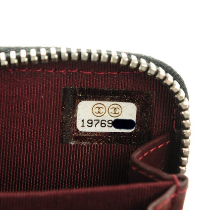 Chanel Caviar Quilted Zip Coin Purse Black 7 of 7
