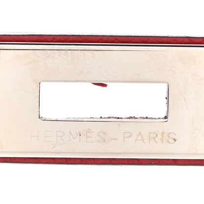 Hermes Epsom Kelly Sellier 32 Rouge Casaque 19 of 29