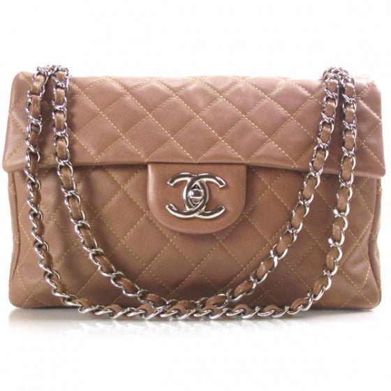 Chanel Caviar Jumbo Flap Caramel 1 of 12