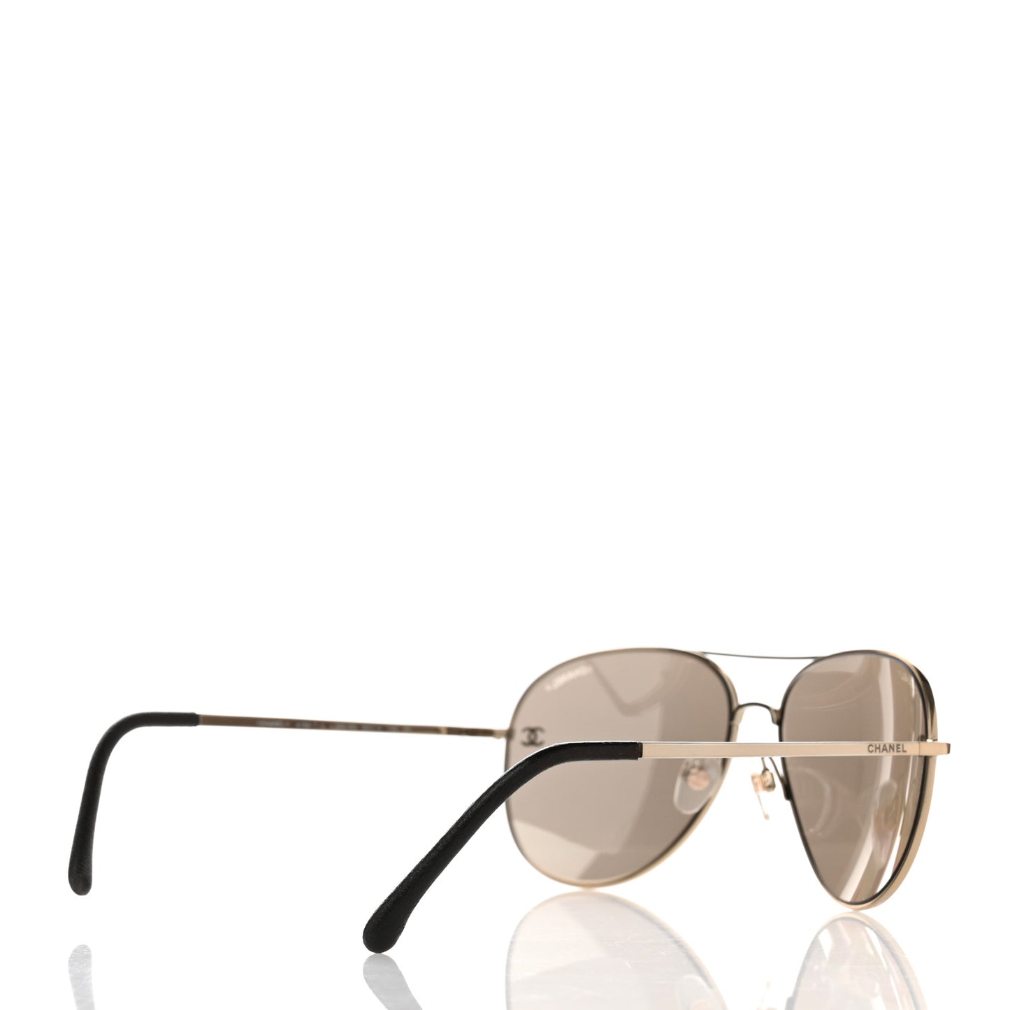 Metal Aviator CC Sunglasses 4189-T-Q Gold