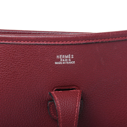 Hermes Togo Evelyne PM Rouge H 6 of 21