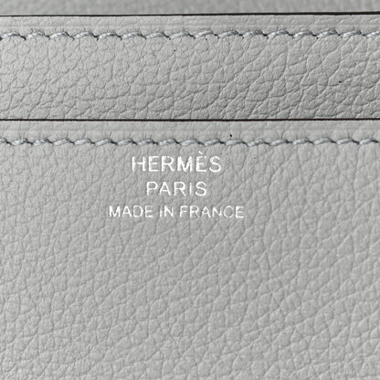Hermes Evercolor Constance Wallet To Go Bleu Glacier 6 of 6