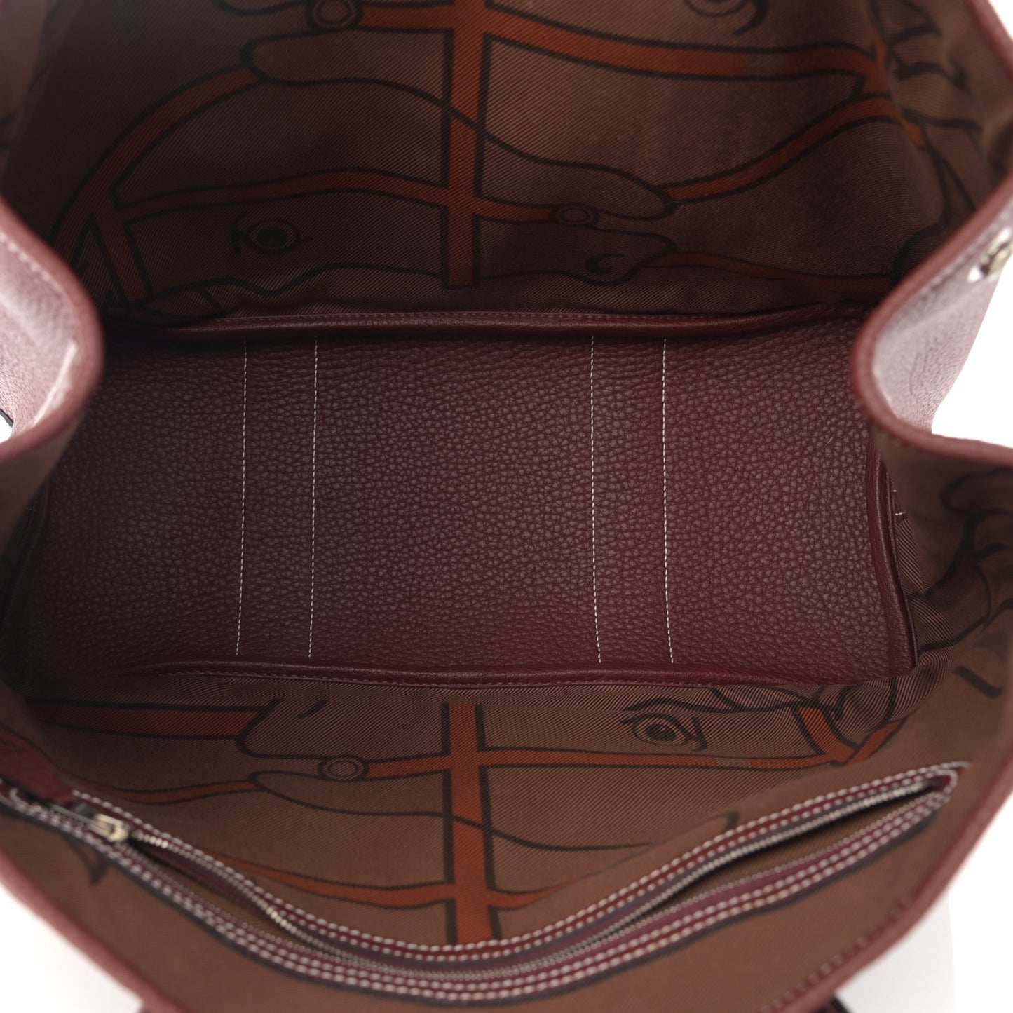 Negonda Garden Party Tote 36 MM Rouge H