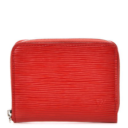 Louis Vuitton Epi Zippy Coin Purse Coquelicot 1 of 8