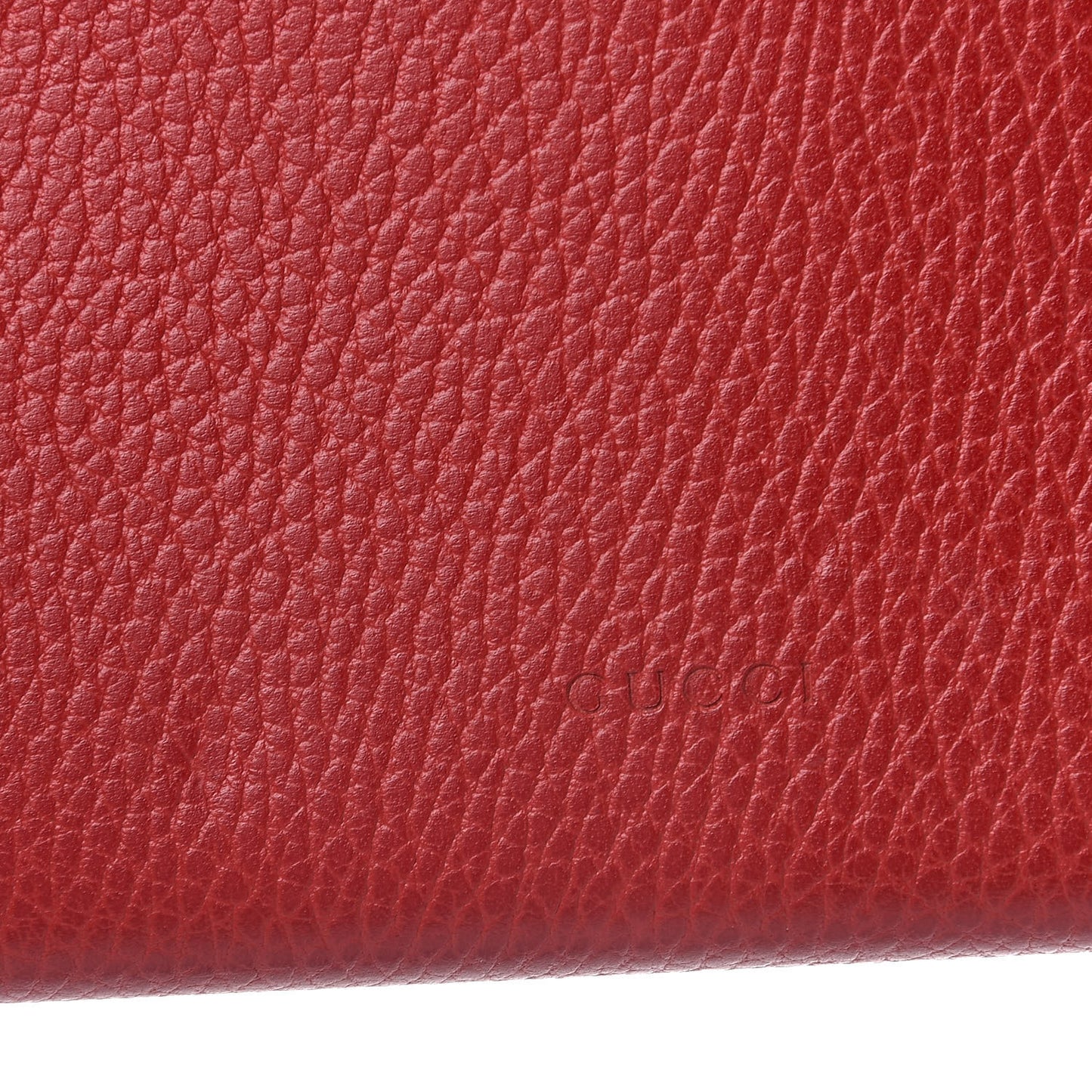 Calfskin Mini Dionysus Chain Wallet Hibiscus Red