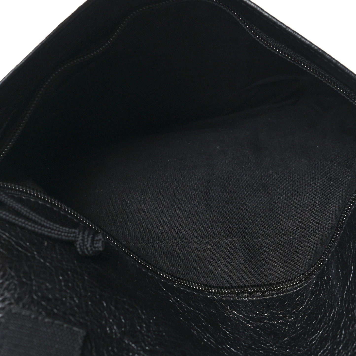 Agneau Arena Explorer Tote Bag with Strap Black