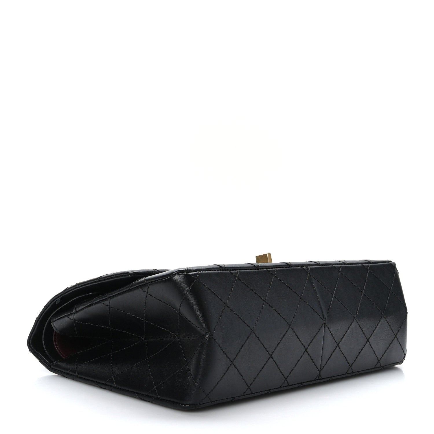 Chanel Aged Calfskin Quilted 2.55 Reissue 226 Flap Black 4 of 10