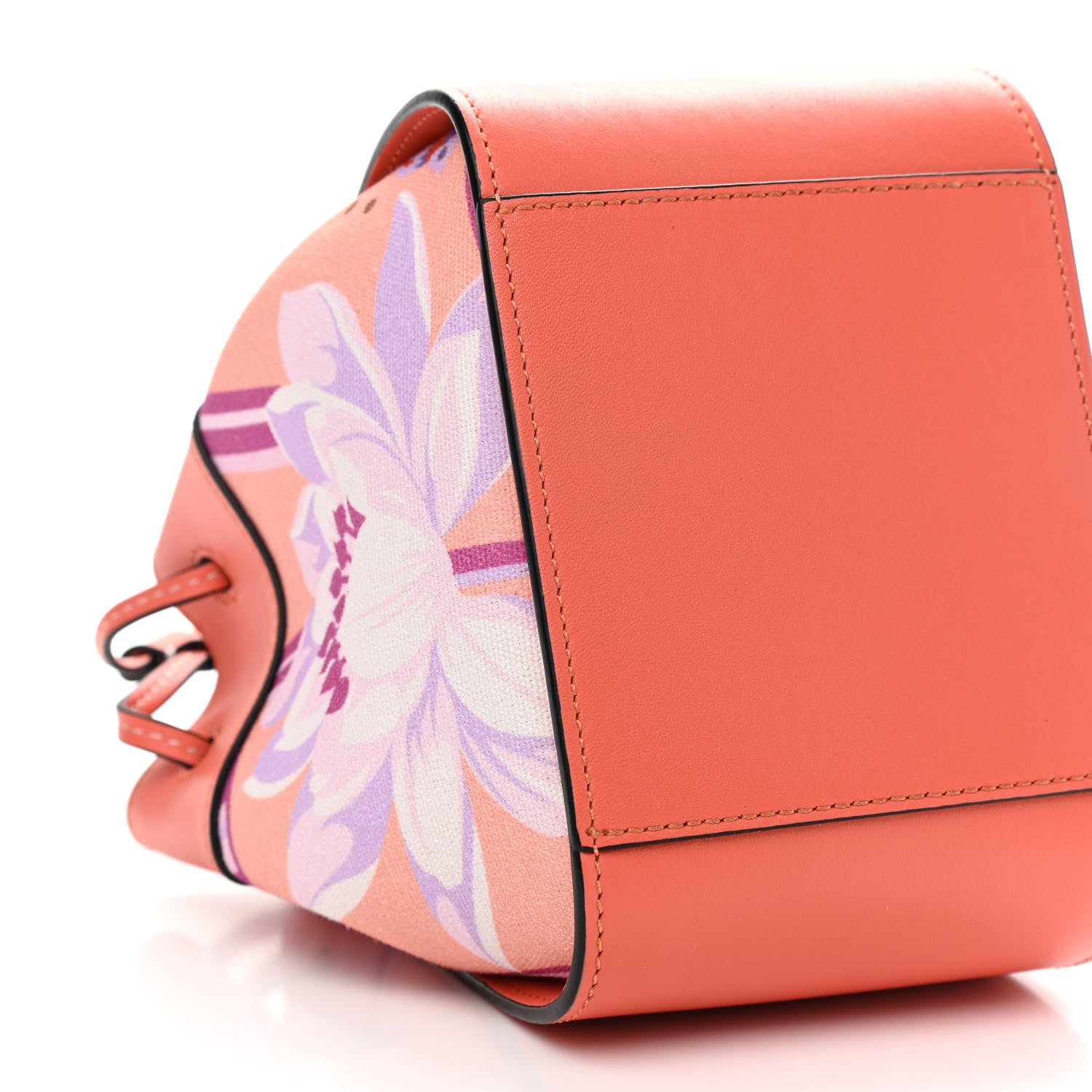 Loewe Calfskin Embroidered Floral Mini Hammock Shoulder Bag 8 of 9