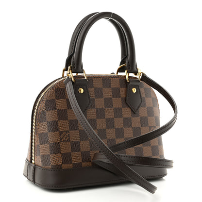 Louis Vuitton Damier Ebene Alma BB 3 of 9