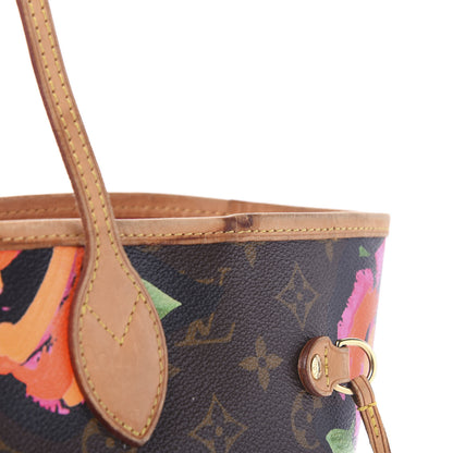 Louis Vuitton Monogram Roses Neverfull MM 15 of 16