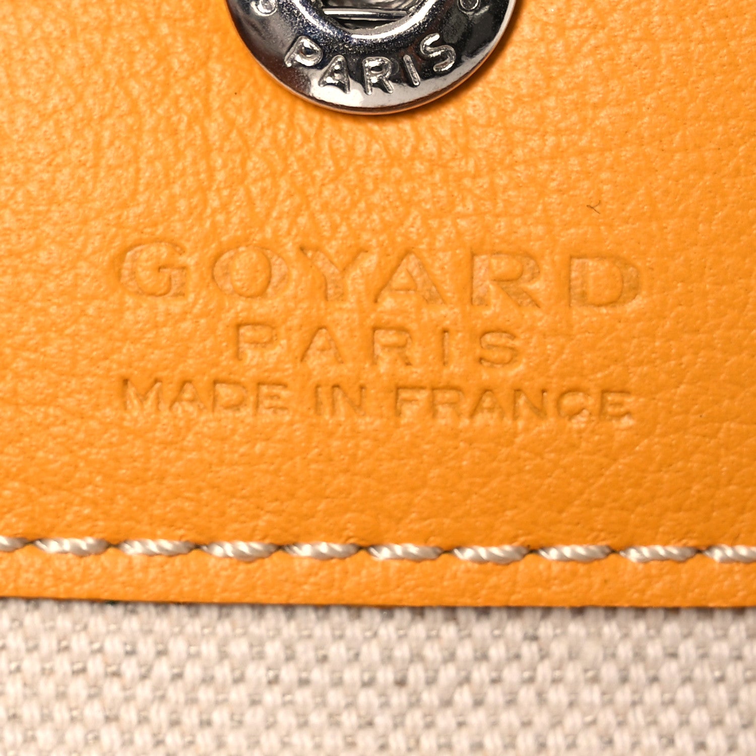 Goyard Goyardine Reversible Mini Anjou Yellow 13 of 21
