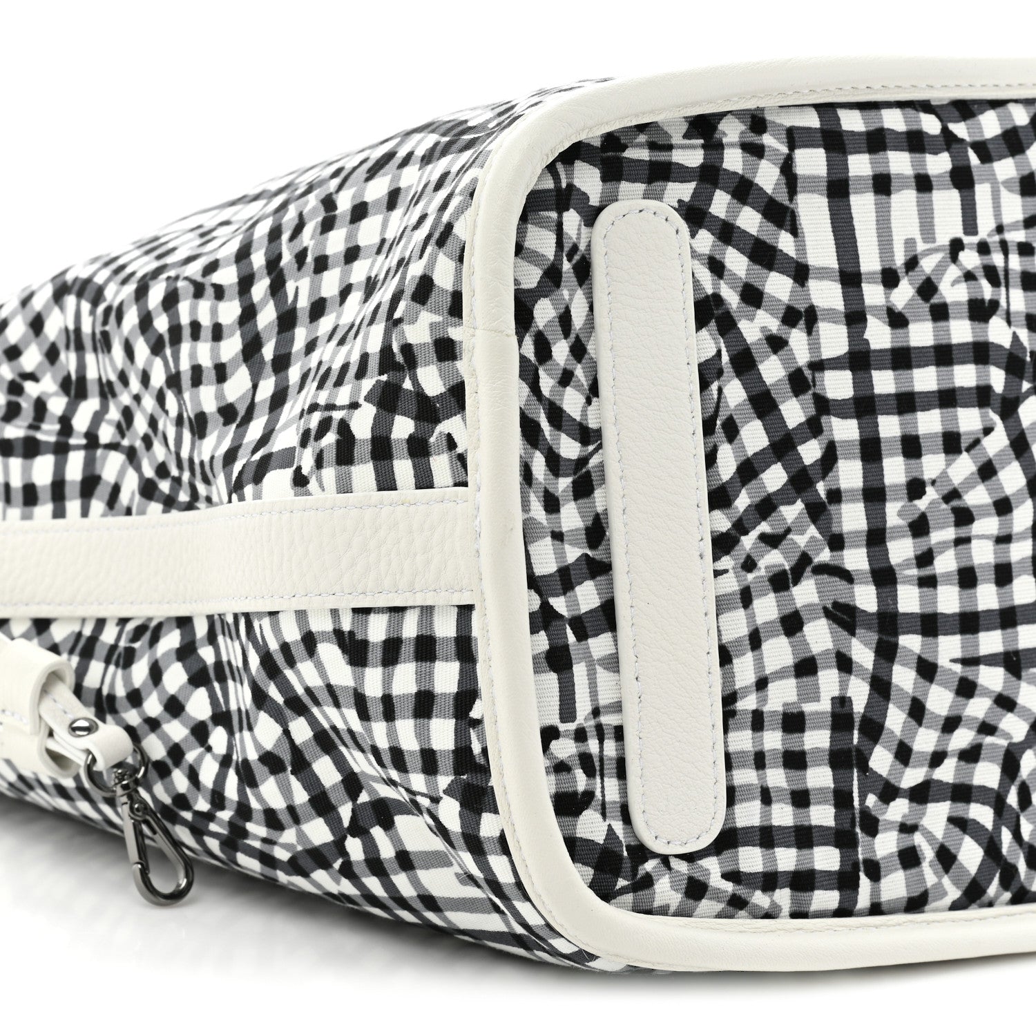 MCM Visetos Medium Liz Reversible Shopper Tote White 14 of 17