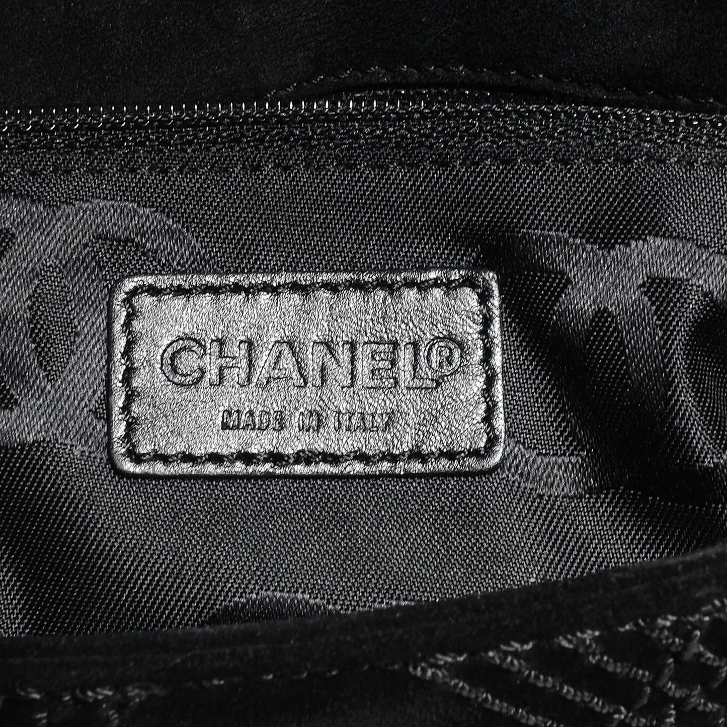 Suede Diamond Stitched Messenger Flap Bag Black