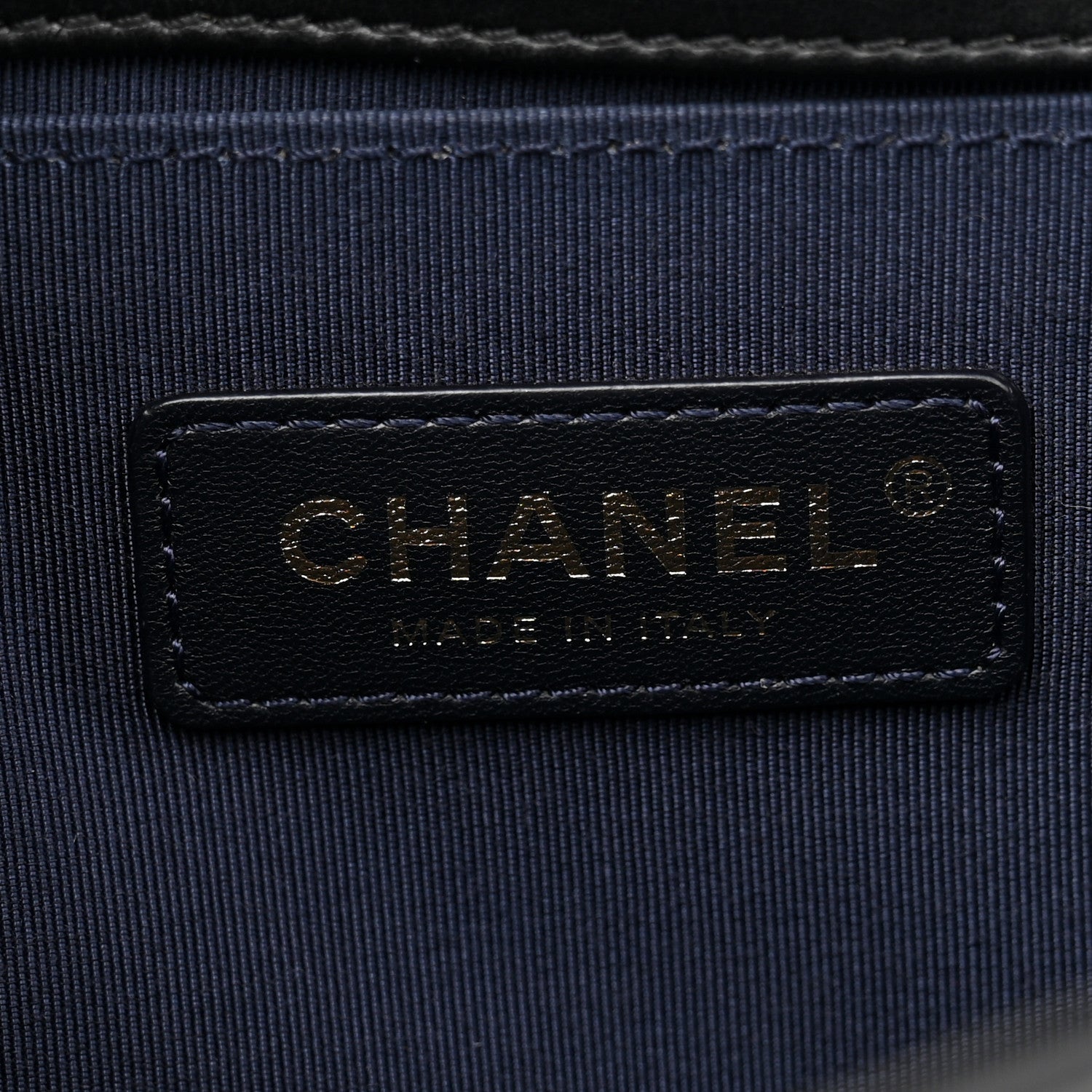 Chanel Lambskin Chevron Quilted Medium Boy Flap Black 6 of 10