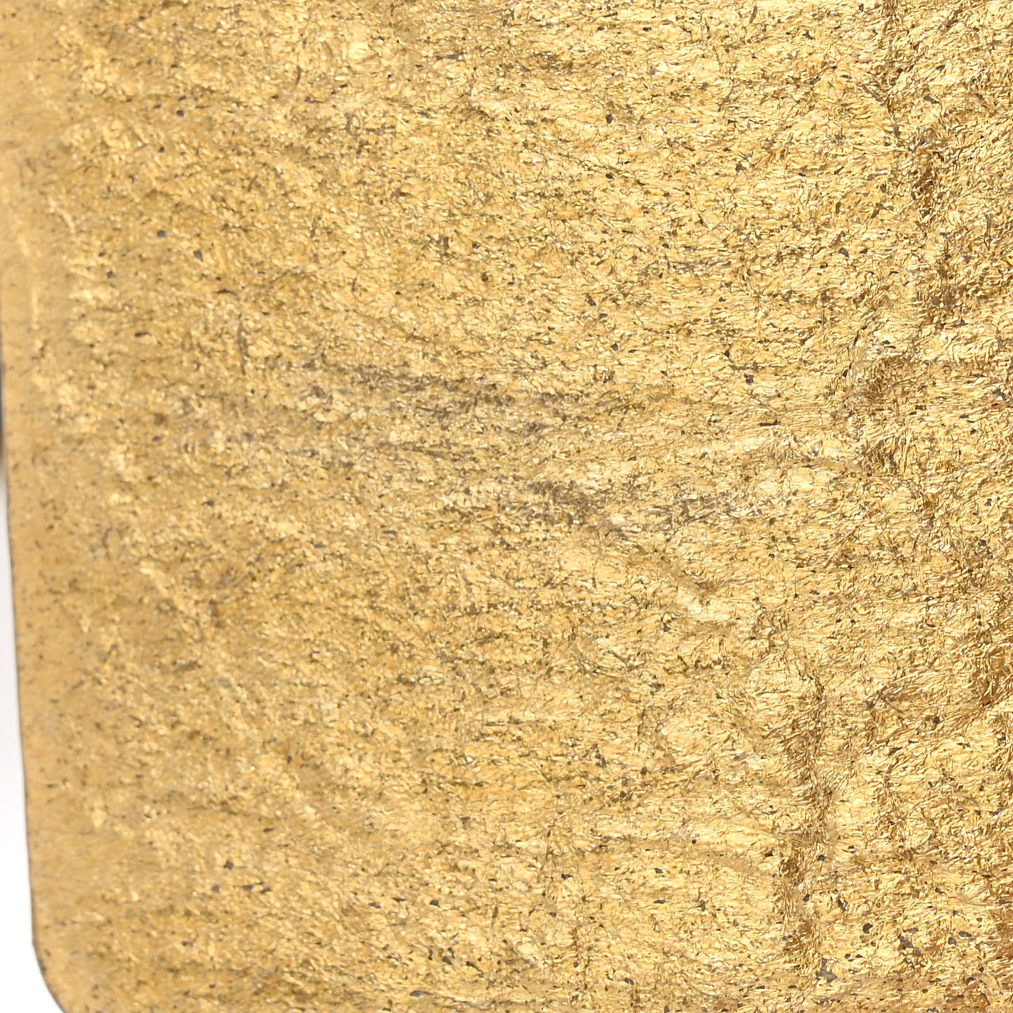 Metallic Calfskin Gripoix Poured Glass Egyptian CC Belt 95 38 Gold